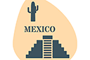 Архитектурные трафареты - Символы Мексики