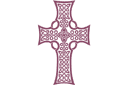 Наклейки для стен - кельтский стиль - Крест Ионы