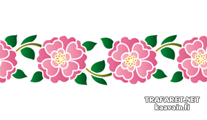 Шиповник 05б (Трафареты цветов)