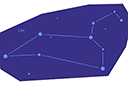 Космические трафареты - Созвездие Лев