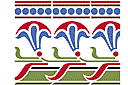 Трафареты классических бордюров - Бордюр 10
