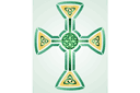Кельтские трафареты - Кельтский крест 2