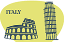 Архитектурные трафареты - Италия