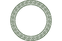Кельтские трафареты - Большое кольцо кельтов