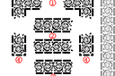 Трафареты этнических бордюров - Большой кельтский набор