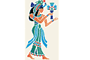 Египетские трафареты - Богиня 2