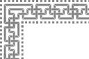 Угловые трафареты для декора - Английский меандр и угол с точками