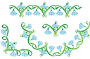 Наборы и комплекты трафаретов - Подснежниковый набор