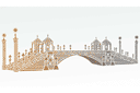 Архитектурные трафареты - Большой китайский мост