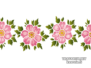 Фолк шиповник Б (Трафареты фольклорных орнаментов)