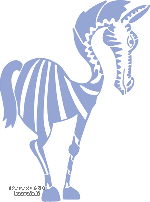 Стильная зебра