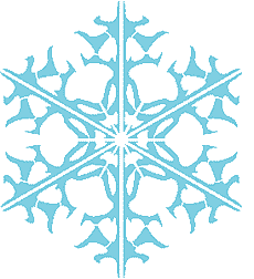 Снежинка XIII - трафарет для декора