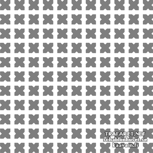 Крестики 02 - трафарет для декора