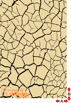 Сухая земля (Трафареты узоров)