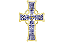 Крест Ионы - кельтские трафареты