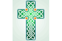 Крест Кельтов - кельтские трафареты