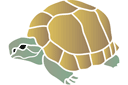 Черепаха 03 - трафареты животных